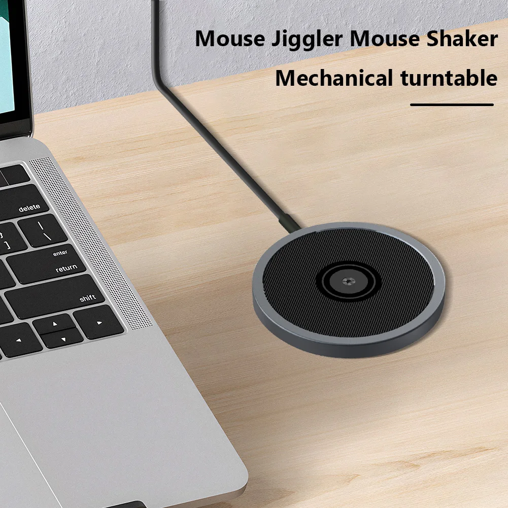 Undetectable Mouse Jiggler Ultra-Thin Automatic Mouse Mover For Laptop Anti-Sleep Easy To Use For Home Games Office Accessories