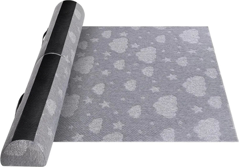 Foldable Foam Bed Rail Bumpers for Toddlers and Kids with Waterproof Washable Cover, Safe Guard