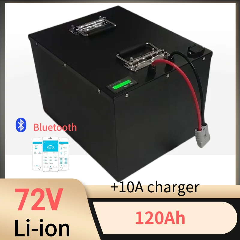 72v 120Ah 120A Not 100Ah 100A lithium ion battery pack li ion for 6000W 7000W 8000W bike tricycle Forklift Motocycle AGV