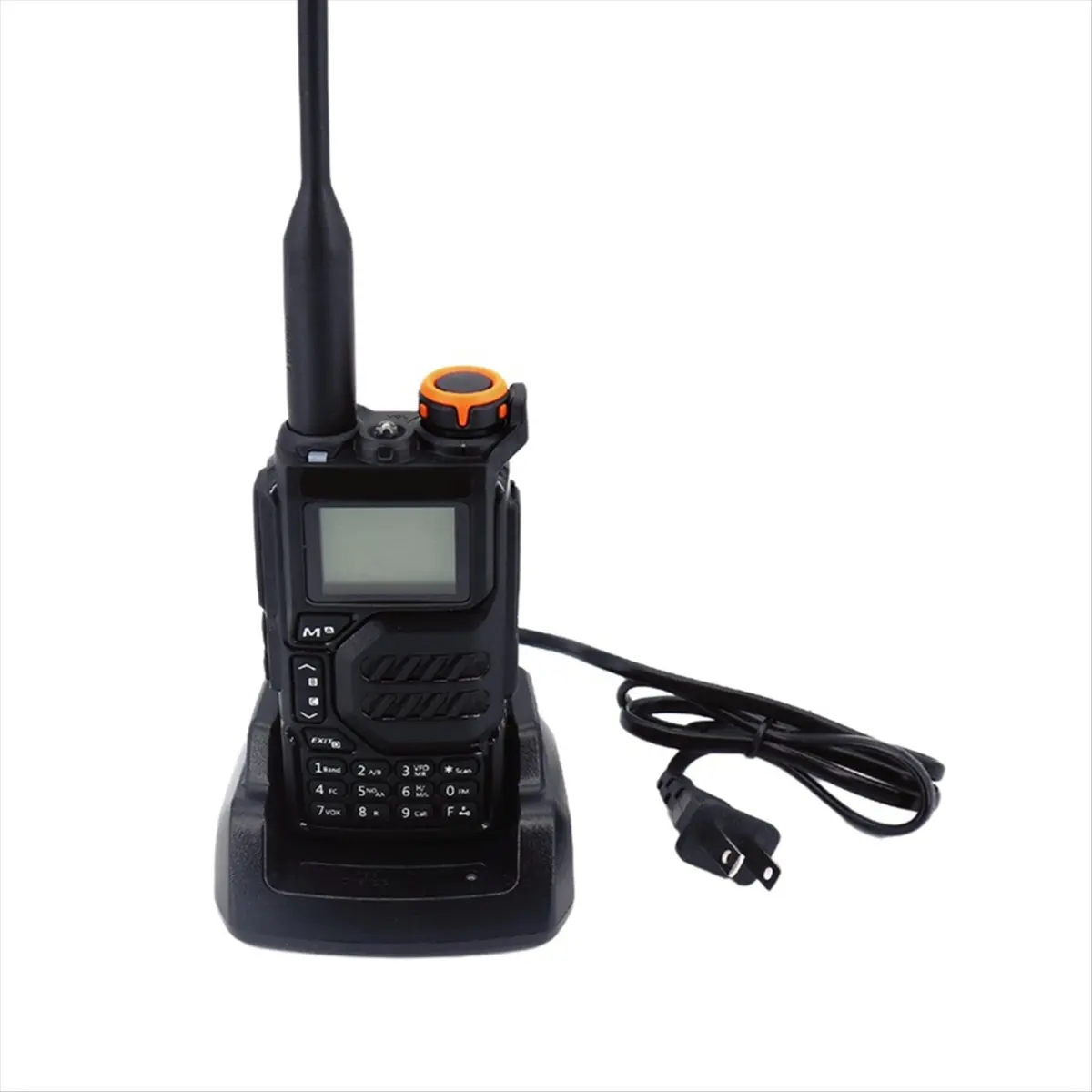 SWXF C-51 Battery Charger Desktop Charger Charging Dock for UV-K5/UV-K6/UV-K58/UV-5R PLUS Two-Way Radio US Plug