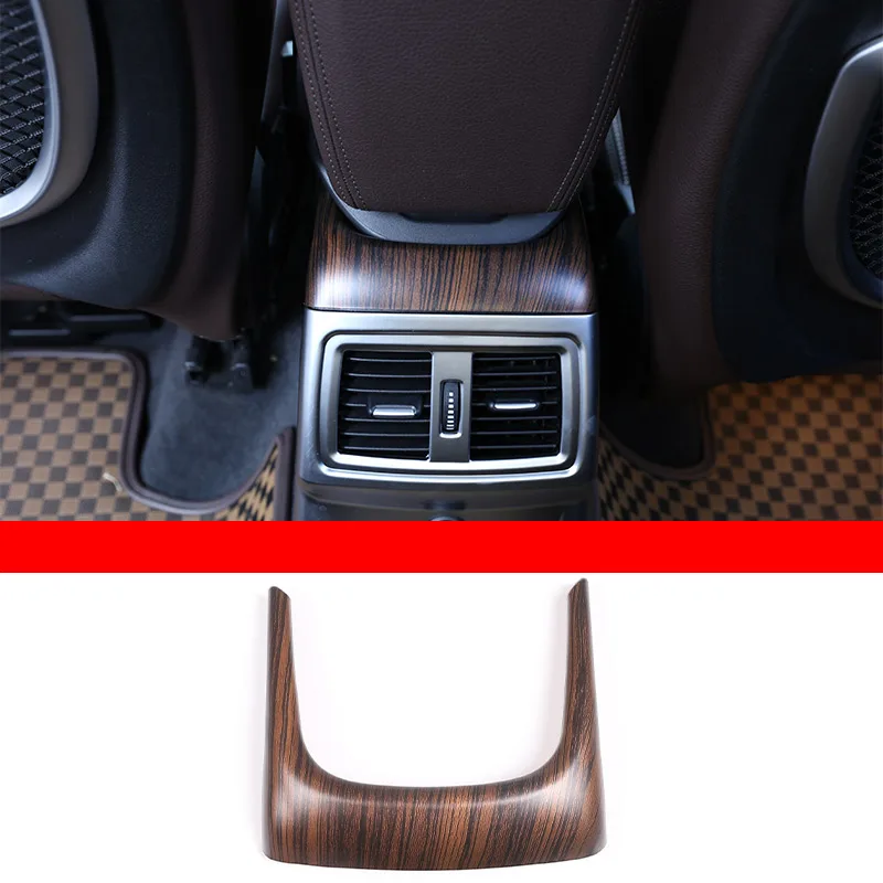 For BMW X1 F48 2016-2021 Black Wood Grain Car Interior Door Armrest Strip Trim e For BMW X1 F48 2016-2021 Black Wood Grain Car Interior Door Armrest Strip Trim e