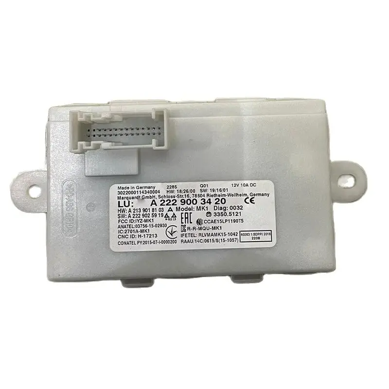 

A2229003420 Keyless Go Entry ECU Control Unit For Mercedes Benz EQC C E GLC S Class Keyless - Go Control Unit 2229003420