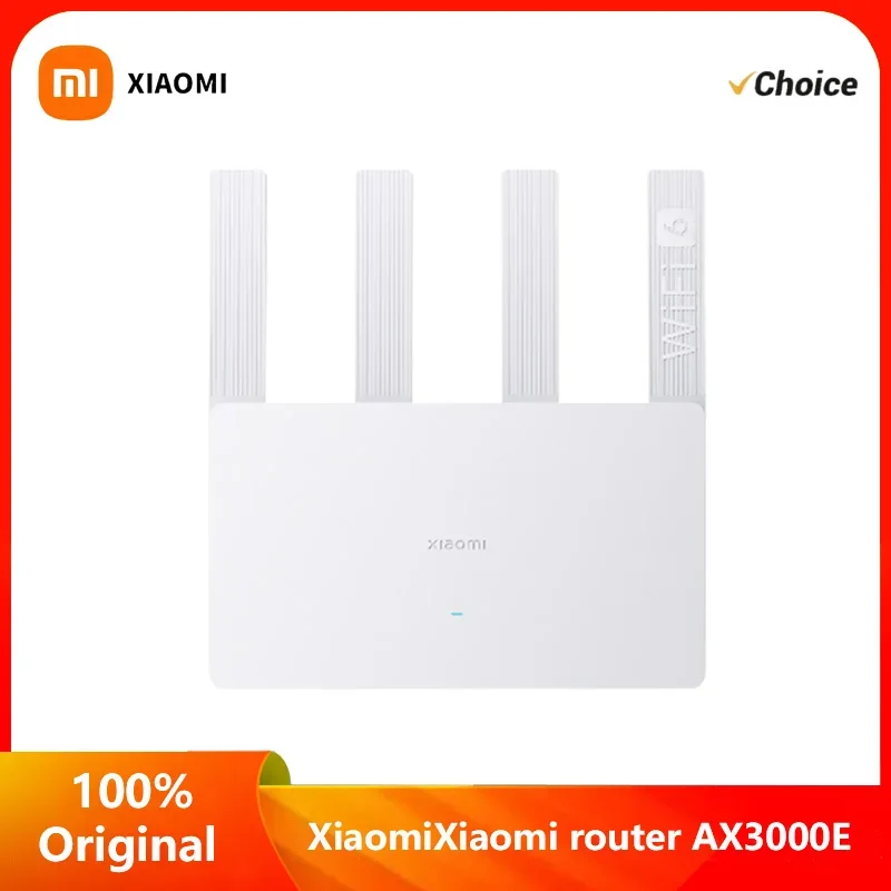 Xiaomi router AX3000E WiFi6 3000M wireless rate 4-way signal amplifier supports network port aggregation whole house smart home