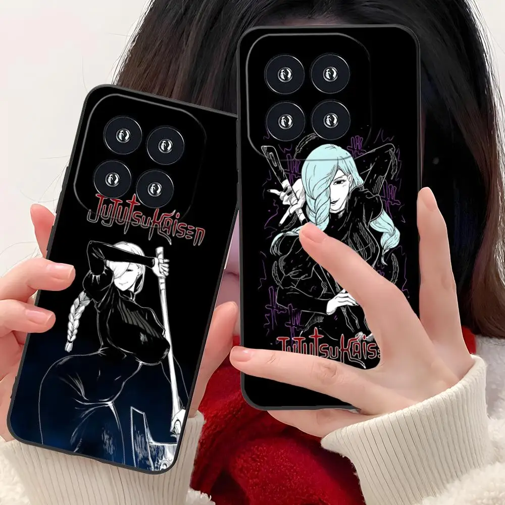 Funda para Teléfono Móvil Jujutsu Kaisen Meimei para Xiaomi 15 14 13 12 Mi 11 T Ultra Lite Pro S X 5G, Cubierta con Impresión Colorida para Smartphone
