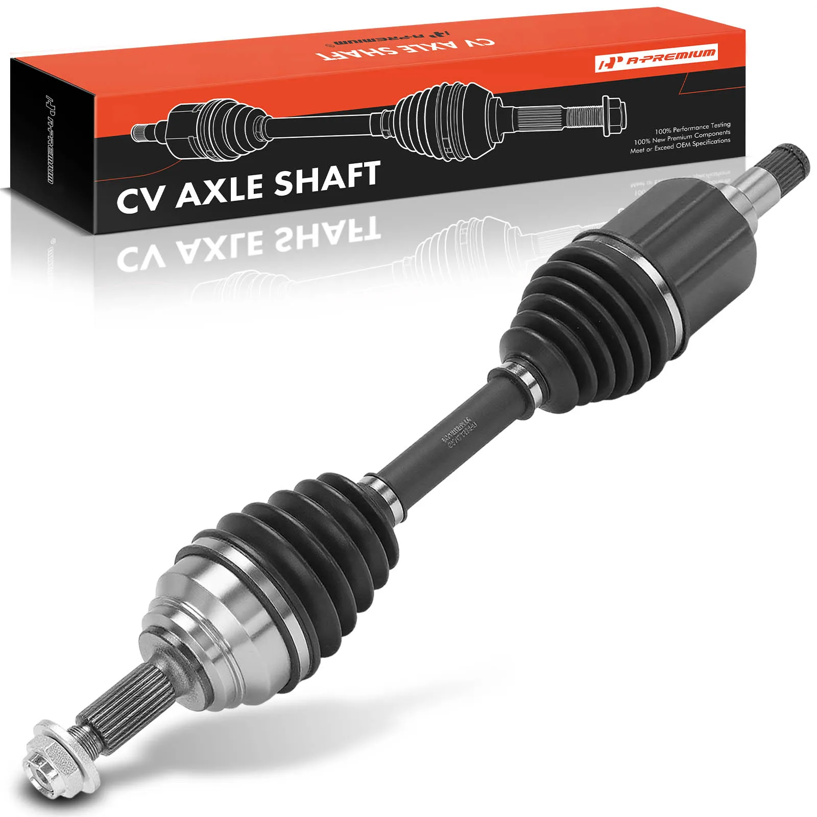 A-Premium Front Driver Side CV Axle Assembly for Ford Fiesta 2014-2019