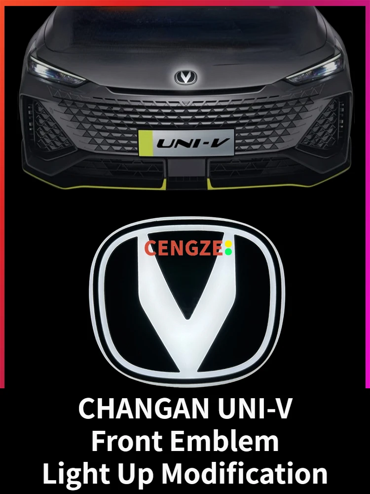 

Changan UNIV Logo Light Modification UNI-V Upgraded Logo Lights Up Sets