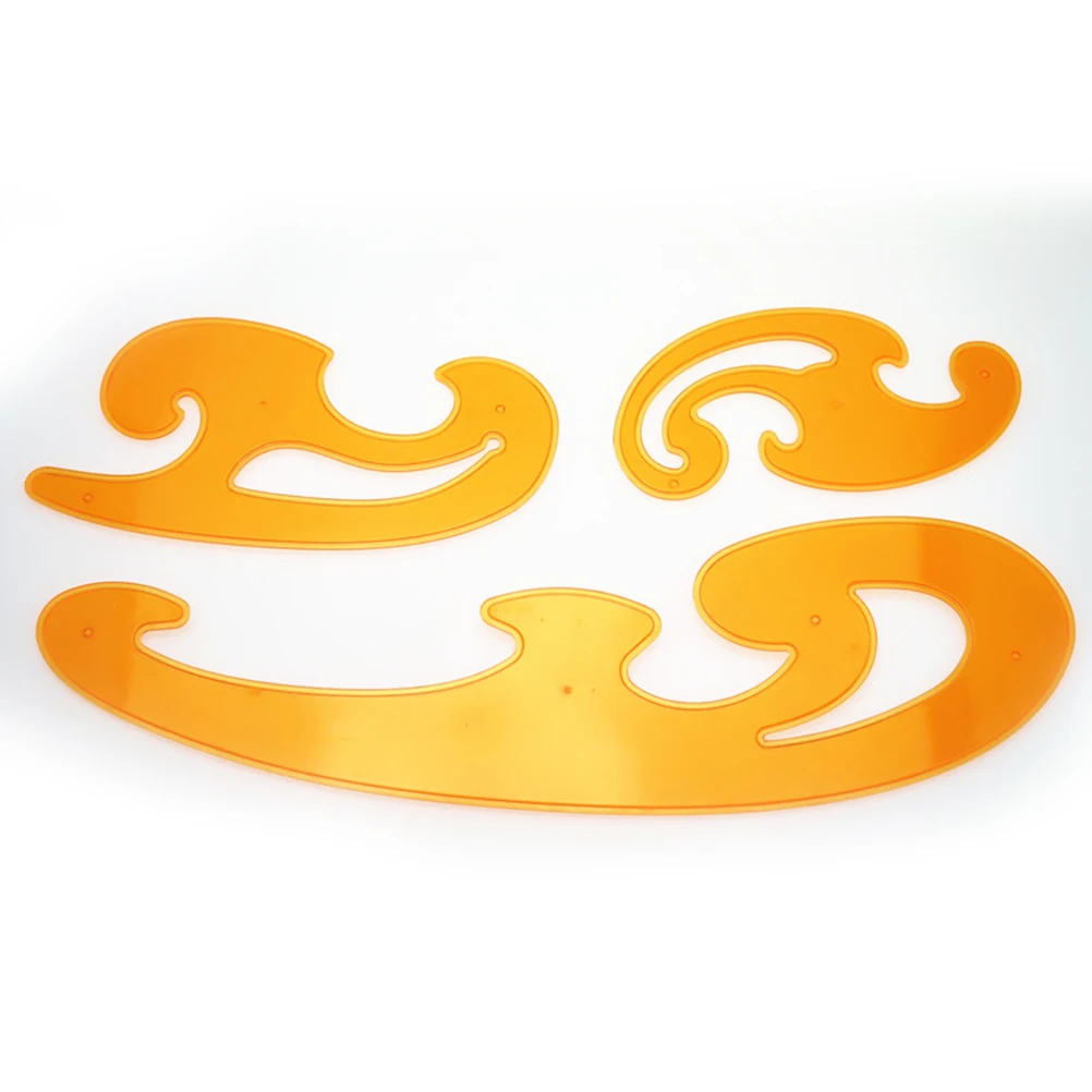 1set Curve French Ruler Template Sewing Drawing Drafting Hip Set Templates Pattern Curves Scale Tailor Dressmaking Armhole Tool