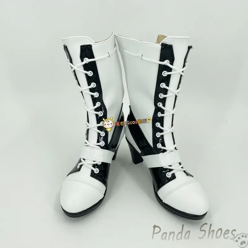 Buty do cosplayu Nu Carnival Yakumo, długie buty do cosplayu z anime i gier, rekwizyt do kostiumu Nu Carnival Yakumo na Halloween.