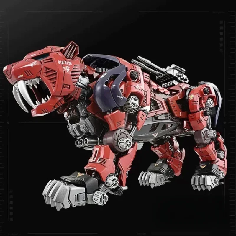 Spot Multi Meikasos Mechanical Beast Az-05 Crimson Saber Toothed Tiger 40th Anniversary Collectible Model Birthday Gift