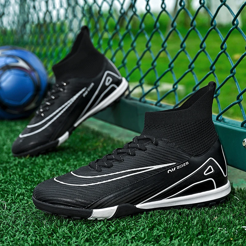 

Men Original Soccer Shoes Society Cleats Professional Fast Football Shoes Indoor TF/FG Non-Slip Football Field Boots Sneaker