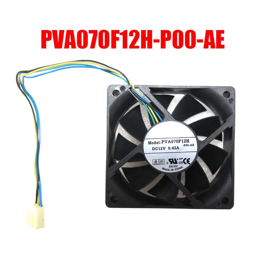 

Server Fan For Foxconn PVA070F12H PVA070F12H-P00-AE DC12V 0.42A 4PIN 70x70x20MM New