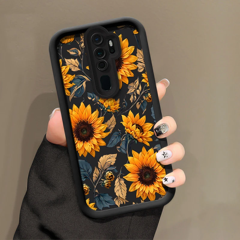 Daisies Flowers Case For OPPO A32 A31 A17 A16E A16K A16 A15 A11S A9X A7X A9 A5 A3 A3X A1 Shockproof Soft Silicone Phone Cover