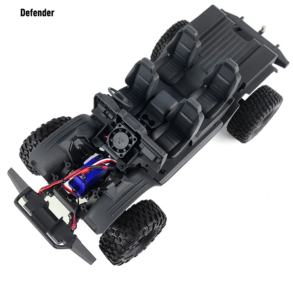 Axspeed TRX4M จำลองเบาะนั่งภายในสำหรับ TRX-4M bronco Defender 1/18 RC ตีนตะขาบรถอัพเกรดชิ้นส่วนตกแต่ง