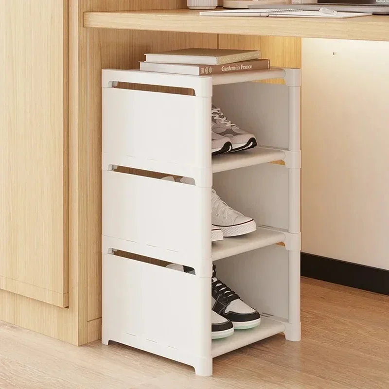 Shoe Rack Storage Organizer 5-7laye Shoe Cabinets Shoes Storage Rack Space Saving Sneakers Organizer for Wall Corner Shoes Shelf