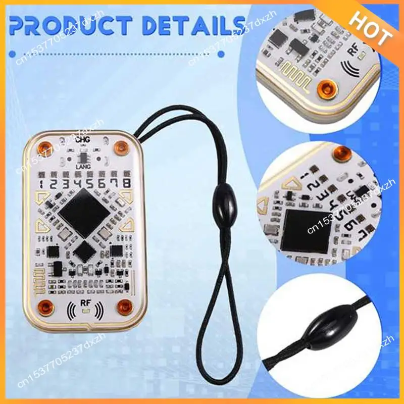 

A43M Chameleon Ultra RFID Smart Chip Readerr+4XCUID 3XUID Keychain Smart Card Emulator 125K 13.56M IC ID Card Decode NFC Read Wr