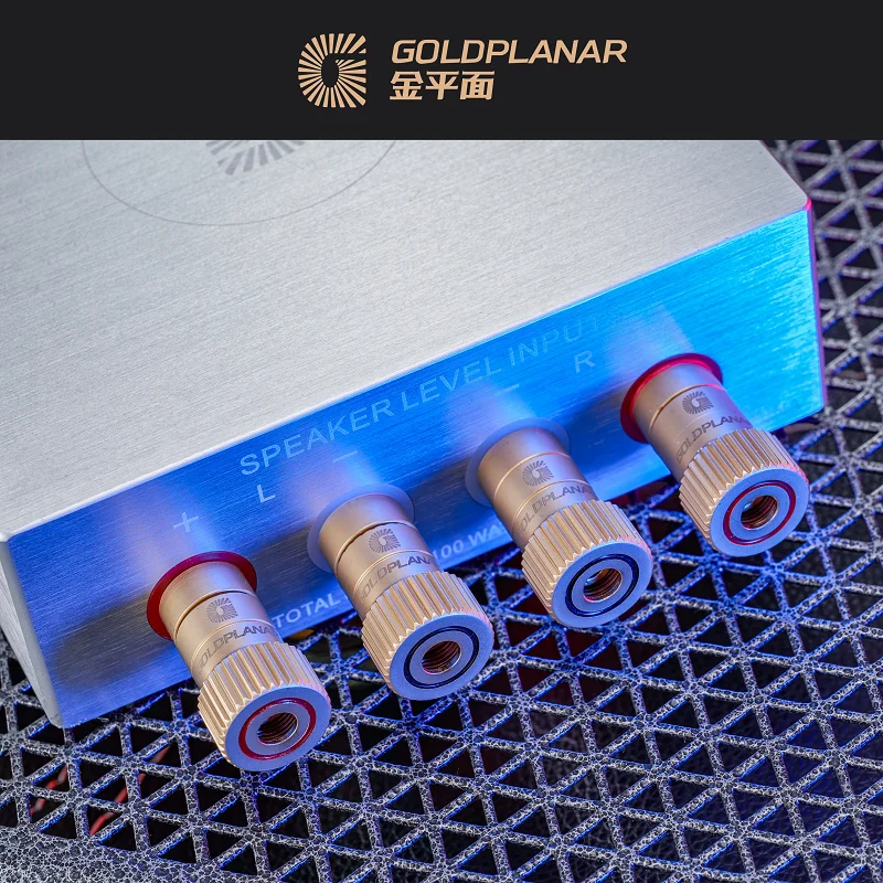 Nuovo convertitore di impedenza per auricolari con nastro in alluminio HiFi di grado febbre goldplanare GL12