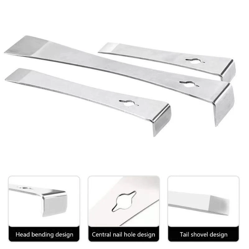 Efficient Beekeeping Pry Bar Tool Suitable For Honeycomb Separation Hives Maintenance Crafted From Thick Stainless Steel - Image 3
