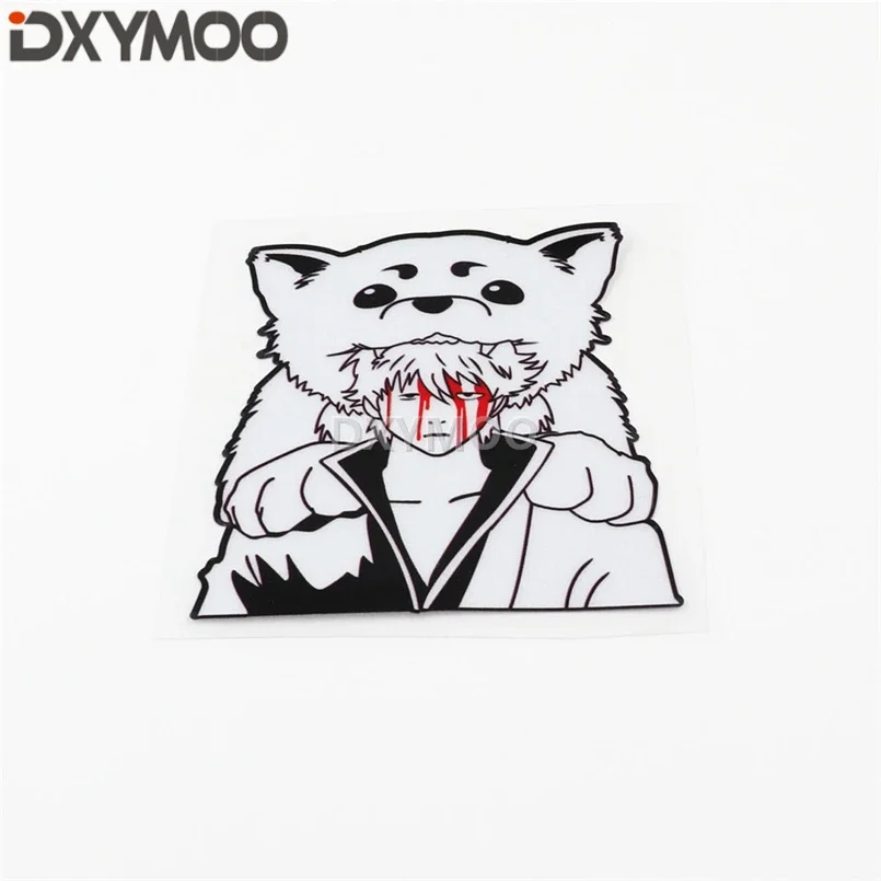 Car Styling Decals Cartoon Cute Bear Motorbike Laptop Stickers for ACG Master House Gintama