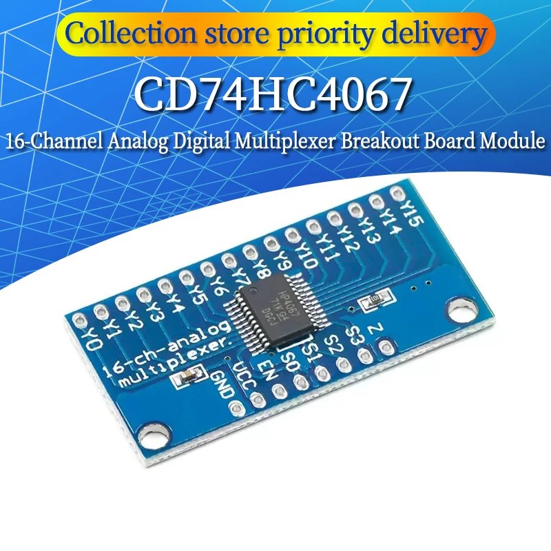 Module Multiplexeur Analogique CD4067 16 canaux pour Arduino : Guide d’Utilisation et Évaluation Technique