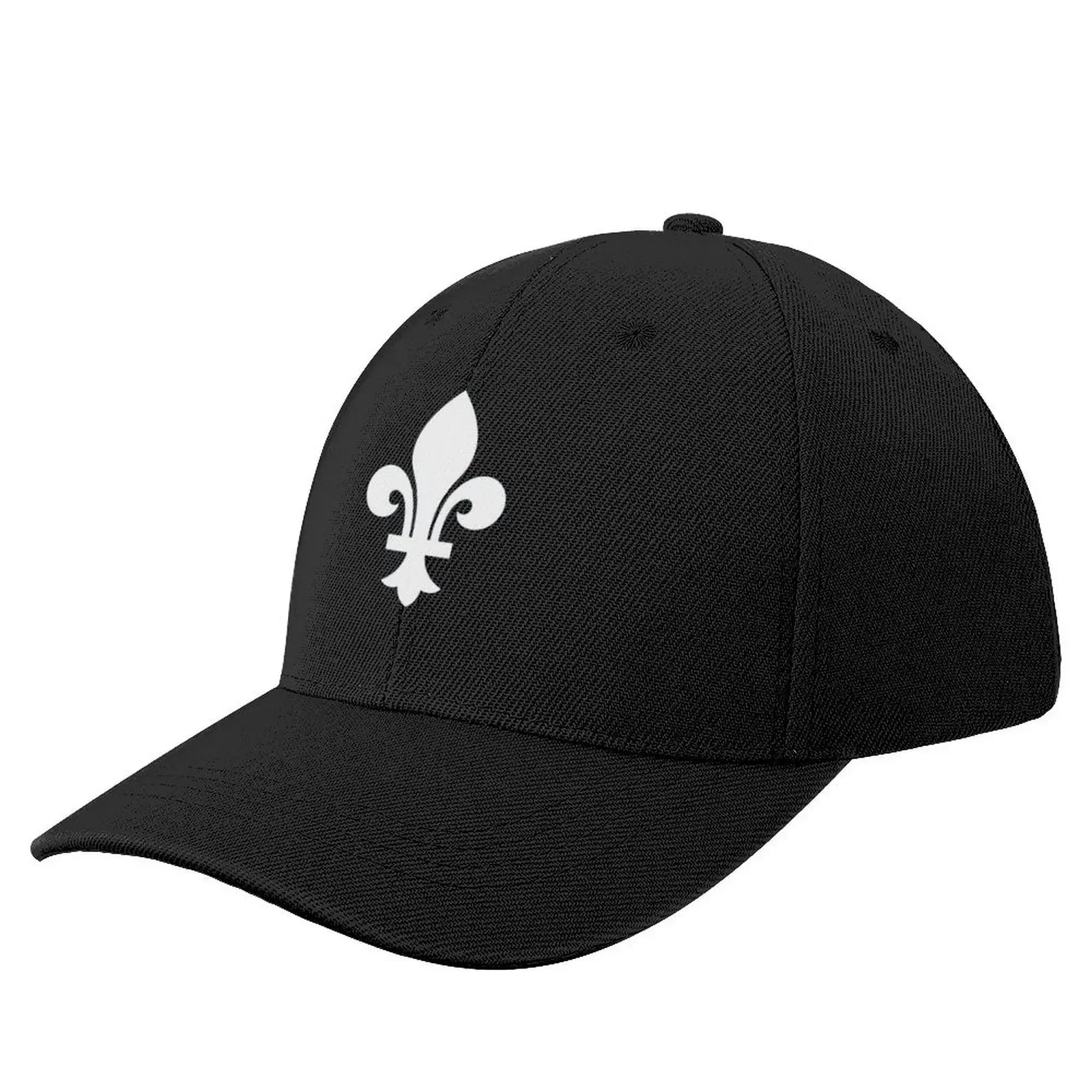 

Vintage quebec hockey retro nordiques fleur de lis Baseball Cap Golf tea Hat hiking hat Thermal Visor For Man Women's