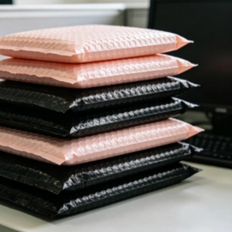 10pcs Colorful Multi Size Bubble Bag Envelope Style Express Bag Stationery Packaging Bag Book Packaging Bag