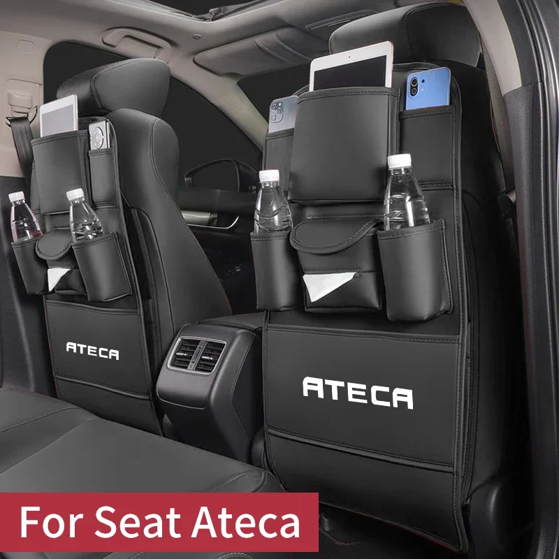 

Защитная накладка на спинку сиденья для Seat Ateca, кожаная, от грязи и детских следов