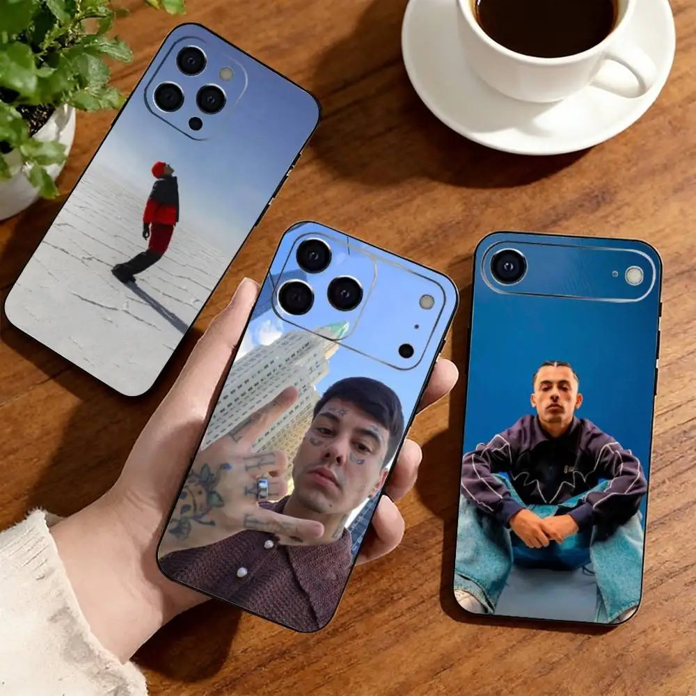 

Rapper Art Print Phone Case For iPhone17,16,15,14,13,12,11 Plus,Pro Others Soft Black Cover