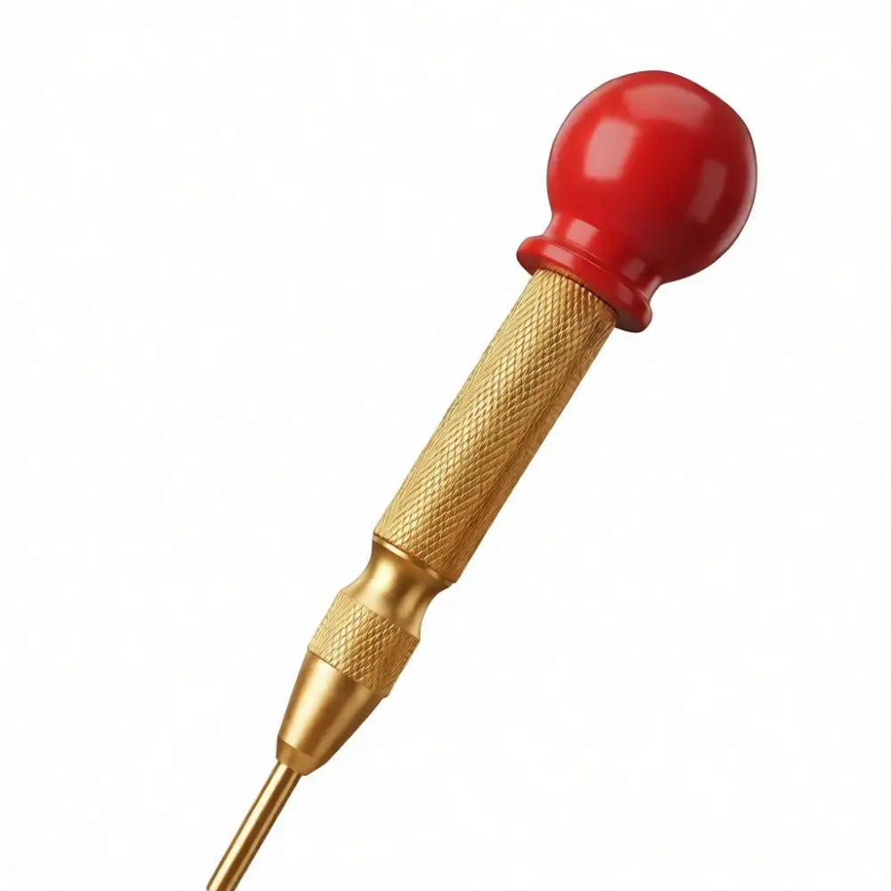 Automatic Center Punch Heavy Duty Drill Bit Positioning Tool Spring Impact Marker Metal Wood Hand Tool Construction Aid