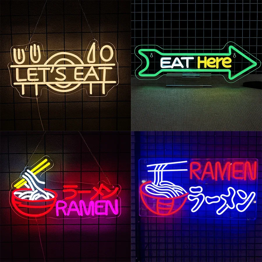 

Bet for Thank You to the Wall of Letter Light Sign for Home Decor for Room Kitchen Fast Bar Neon Food Color Usb Used Restaurant