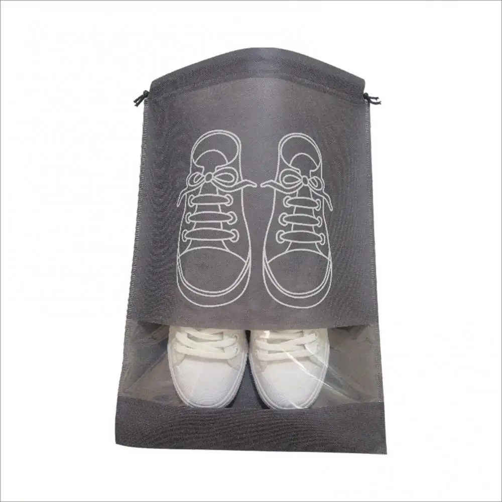 5/10 stücke Schuhe Lagerung Tasche Closet Organizer Vlies Reise Tragbare Tasche Wasserdichte Tasche Kleidung Eingestuft Ziehen Hängen Tasche – Detail 9
