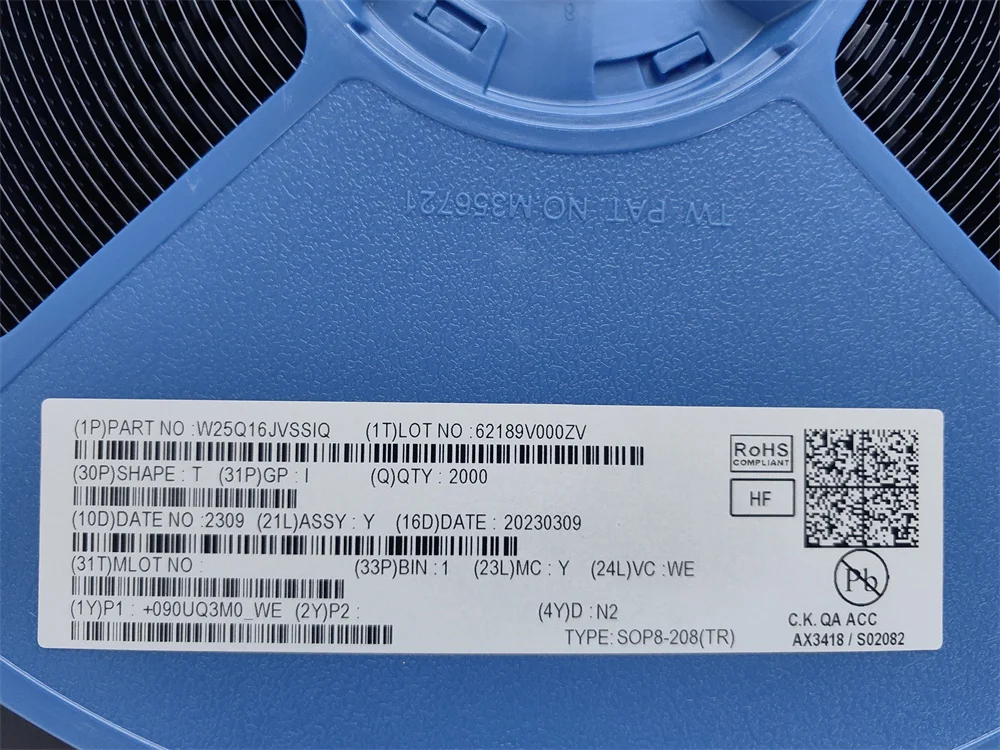 W25Q16JVSSIQ In stock 100% Original New