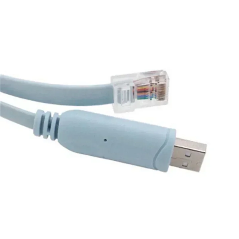 تمديد USB كابل وحدة التحكم RJ45 USB إلى RJ45 PL2303 رقاقة + RS232 مستوى شيفتر لجهاز التوجيه المحمول Cisco H3C