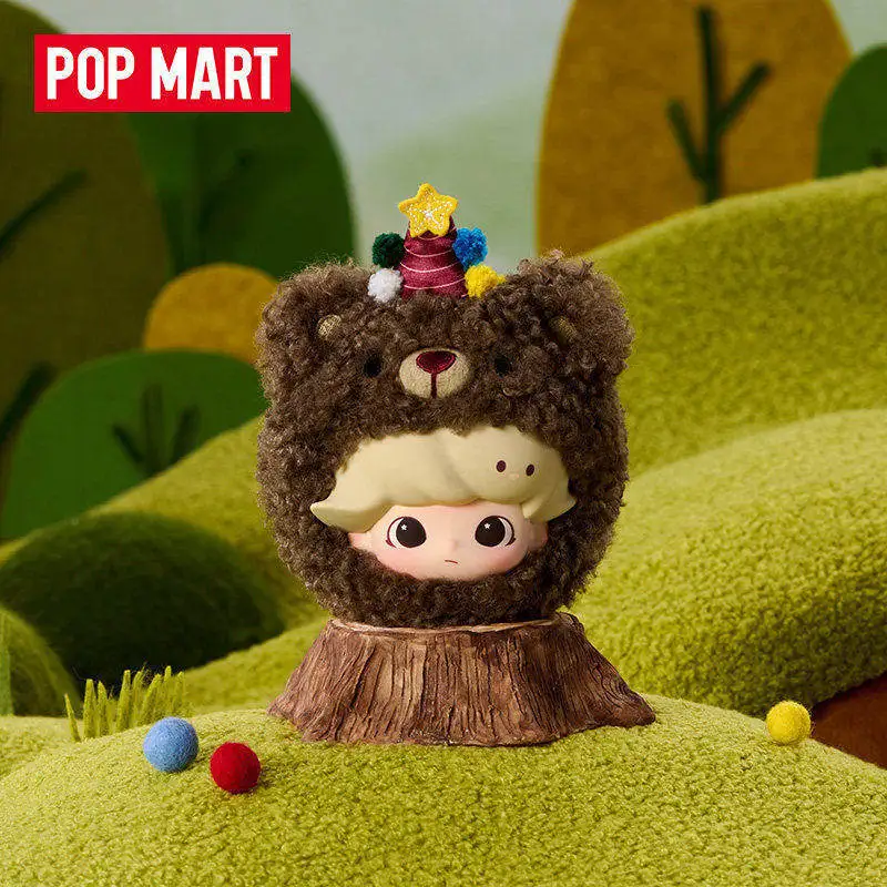 

New Pop Mart Dimoo The Secret Theatre Club Series Earphone Bag Blind Box Pendant Portable Storage Pouch Fashion Mystery Box Gift