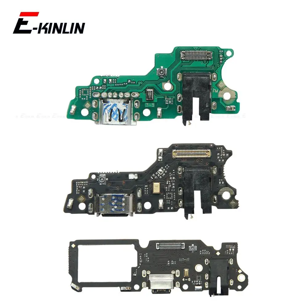 

USB Charger Port Dock Connector Charging Board Flex Cable For OPPO A9 A5 A33 A31 2020 A52 A53 A53s A54 A74 A91 A92 A93 A94 5G 4G