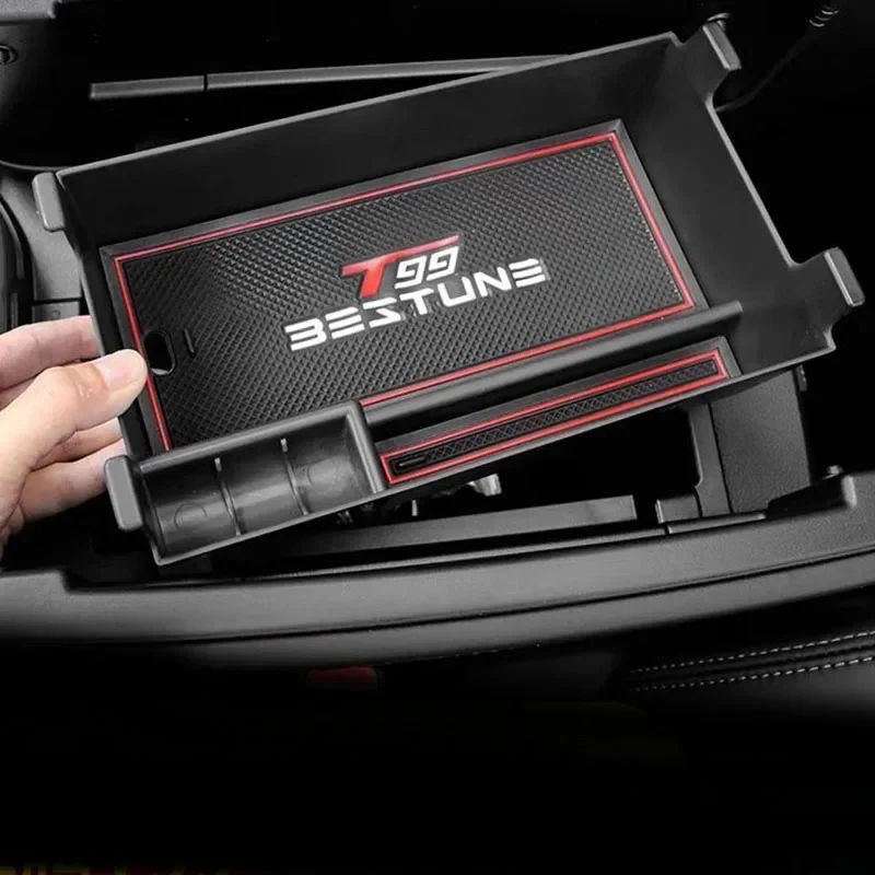 1pc For FAW BESTURN T99 2020-2023 2024 Armrest Box Storage Box