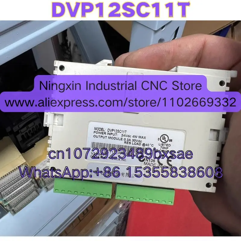 Latest Quotation Second-hand DVP12SC11T PLC Tested OK