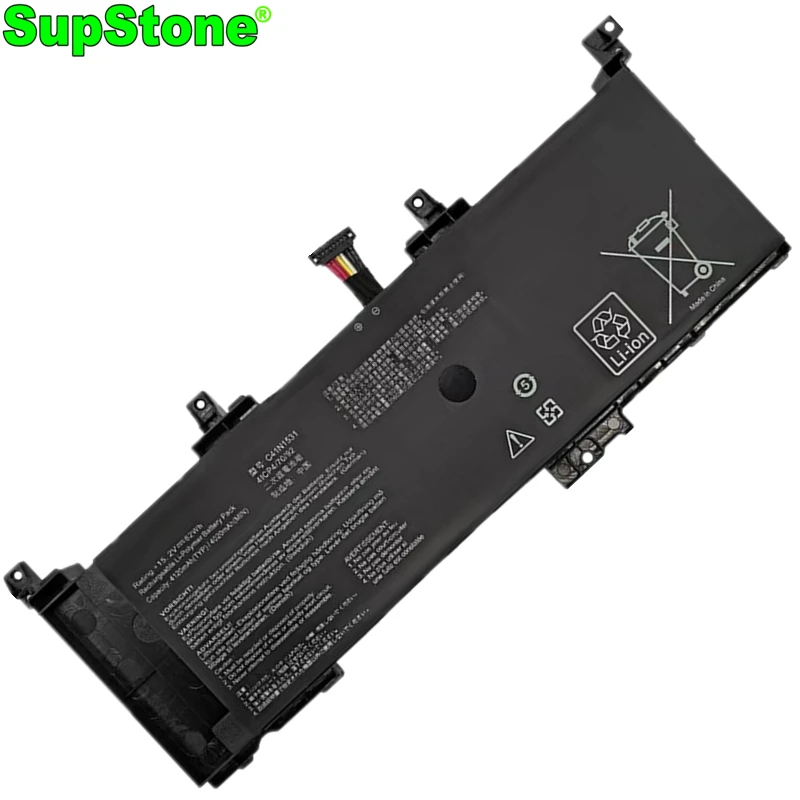 SupStone New C41N1531 Laptop Battery For Asus ROG Strix GL502VT GL502VS-1A GL502VY-DS71 GL502VSK GL502VT-1B GL502V 4ICP4/70/92