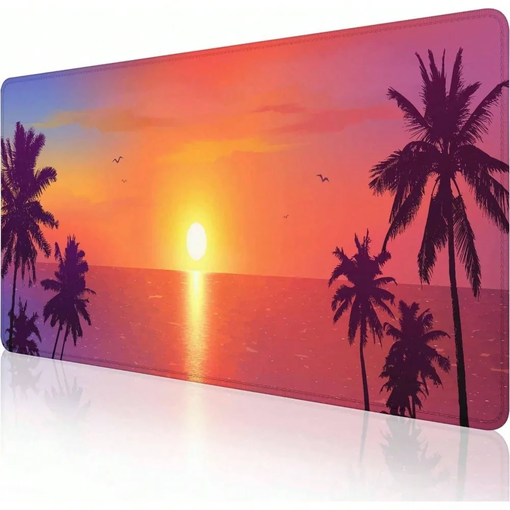 

Большой игровой коврик для мыши Bright Skulls XXL | Нескользящий коврик для стола с прошитыми краями из резины