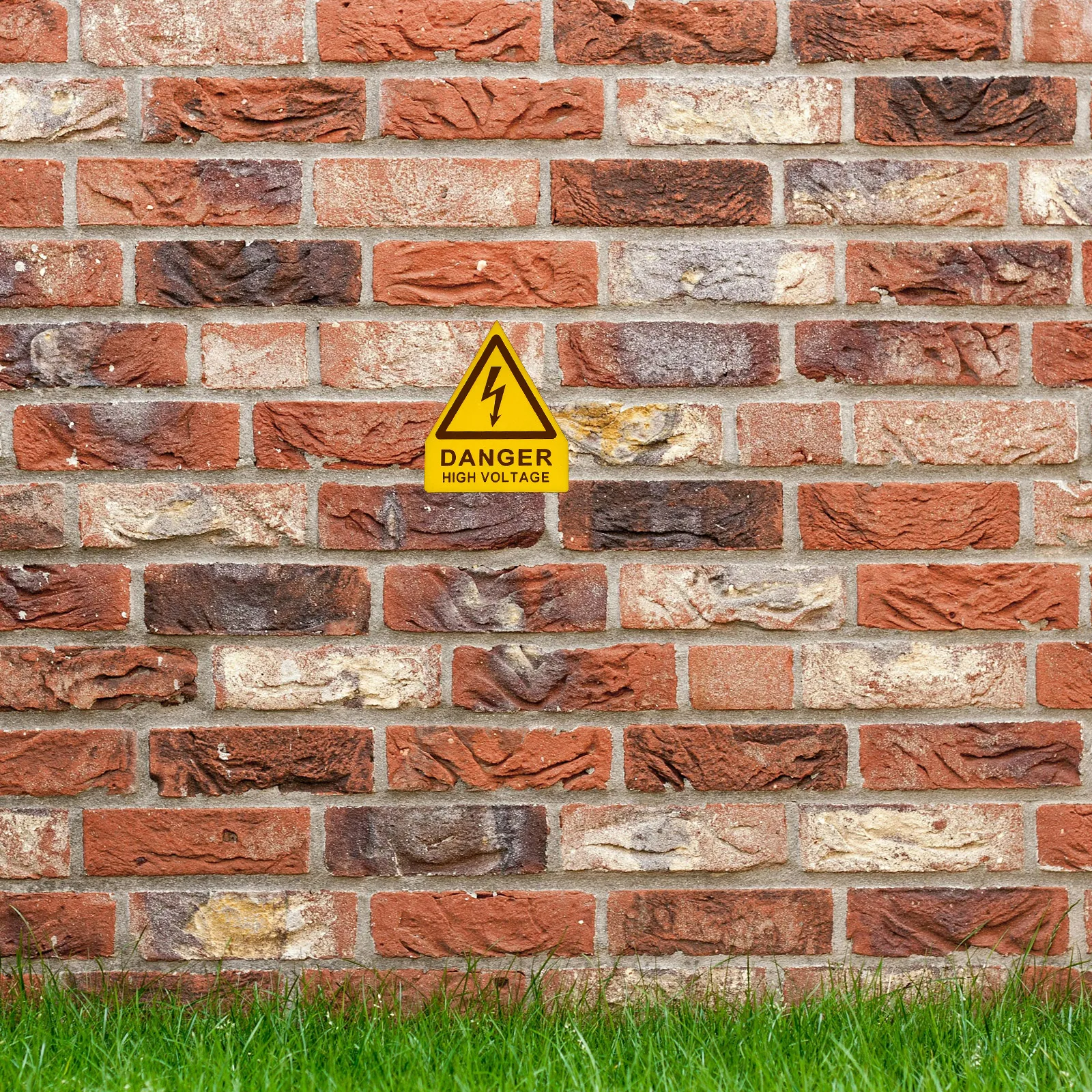 

6pcs High Voltage Warning Sign Yellow Triangle Safety Sticker For Electrical Equipment Industrial Machinery Adhesive Caution