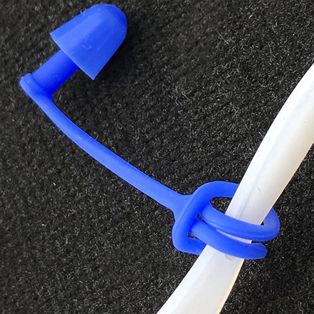 

2Pcs Nose Clip Waterproof Nose Clamp Soft Silicone Earplug with Rope Swim Gear for Adults Kids Comfortable Fit