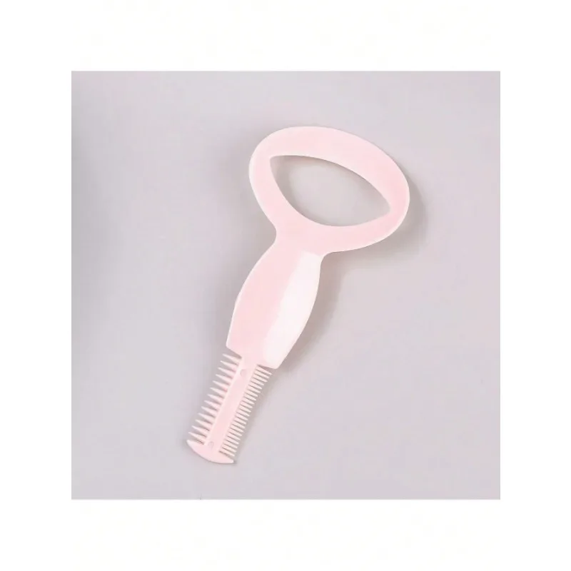 Strumento per il trucco riutilizzabile per occhi, protezione per mascara con pettine per ciglia e pennello per sopracciglia per un'applicazione pulita e precisa