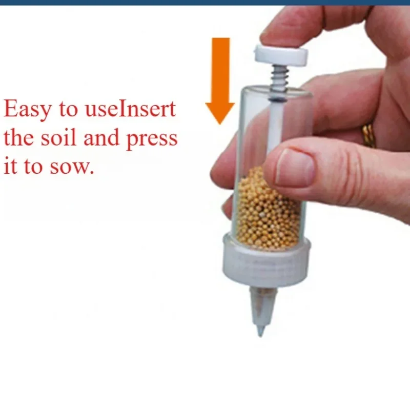 Handheld seeders, gardening tools, flower pots, garden flower beds, gardening supplies, seeders, seed distributors, view 3