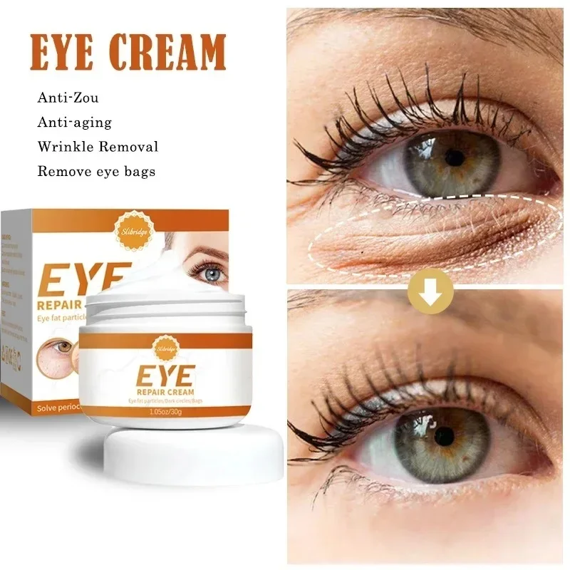 Dark Circles Remover Eye Cream Peptide Anti-Puffiness Eye Bags Wrinkle Cream Moisturizing Lifting Firming Eye Skin Care