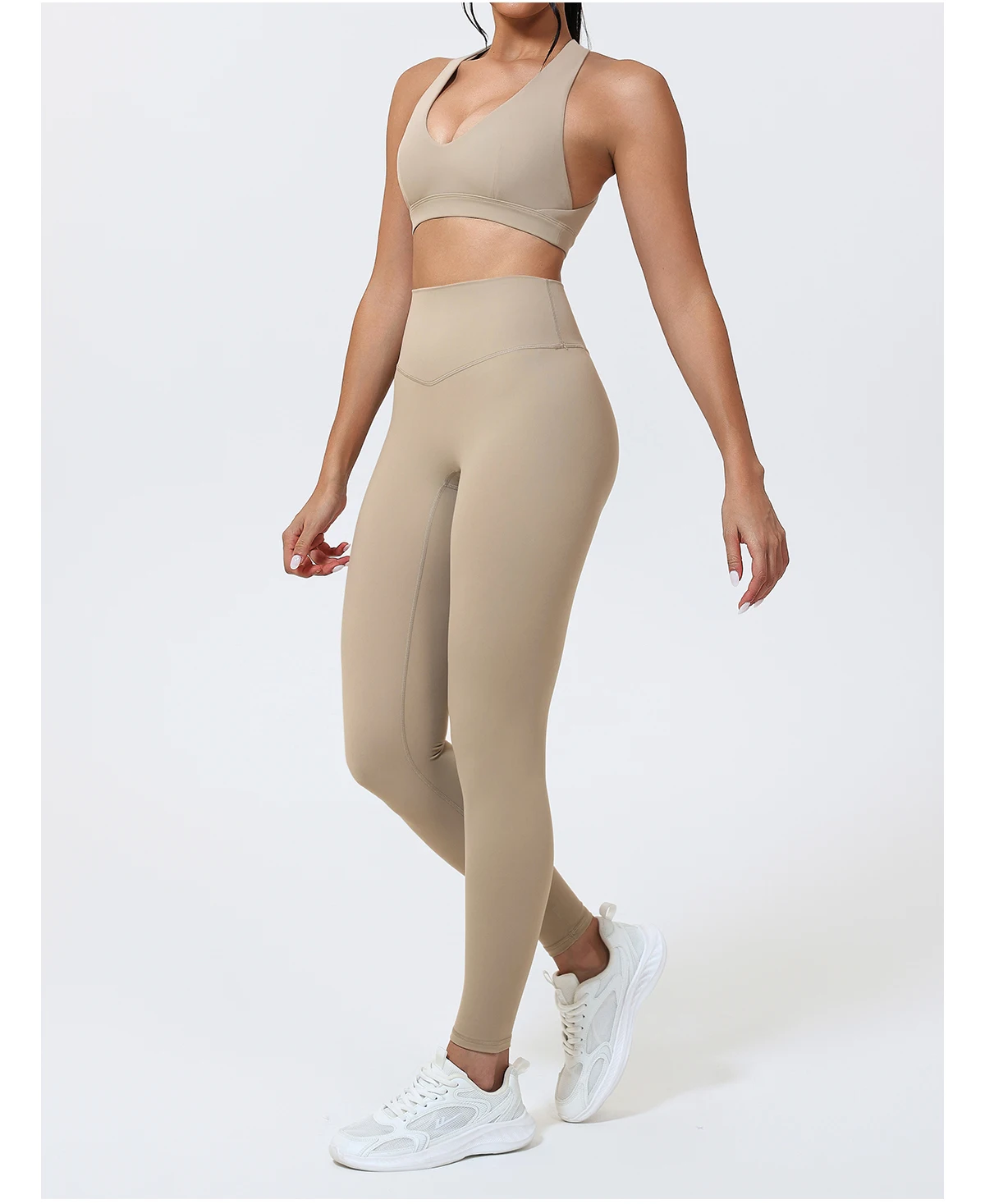 Hearuisavy Sommer-Sport-BH für Damen, Pilates, Yoga, Gymnastikunterwäsche, Laufen, stoßfest, atmungsaktiv, schnell trocknend, Fitness-Top für Mädchen – Detail 35