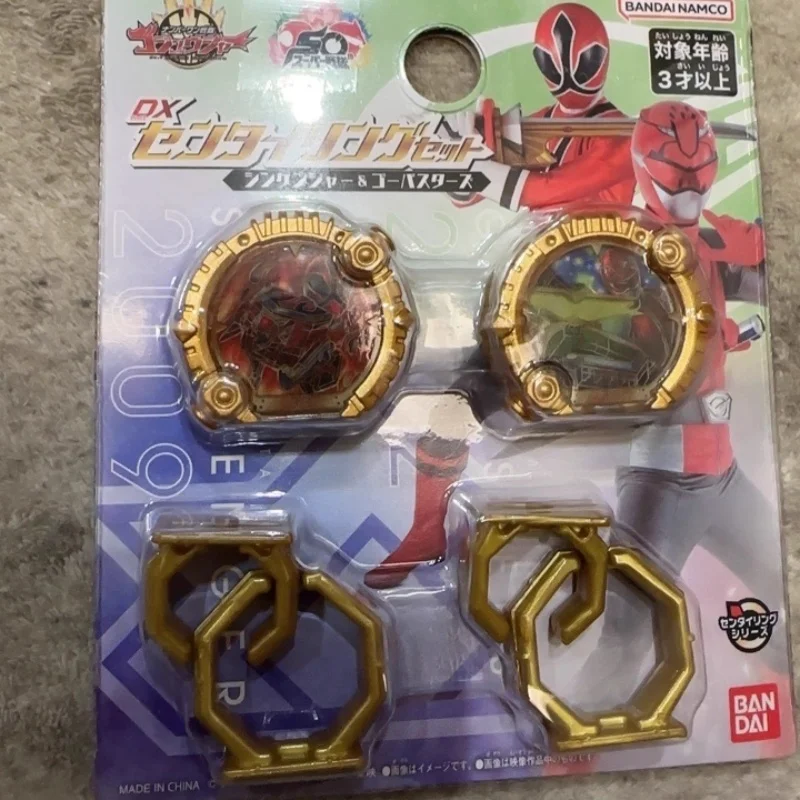 

Bandai Dx No.1 Squadron Gojuujer Ressha Sentai Toqger Ring Gk Animal Peripheral Collectable Desktop Decorative Ornaments Gift