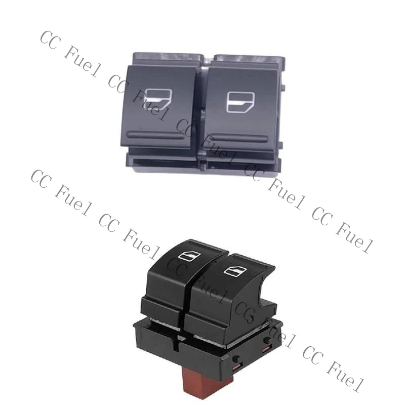 C+ 1Z0959858 Front Left / Right Power Window Switch for 2006 - 2014 Skoda Fabia