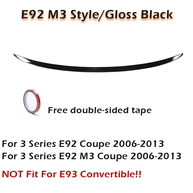 E92 M3 Gloss Black
