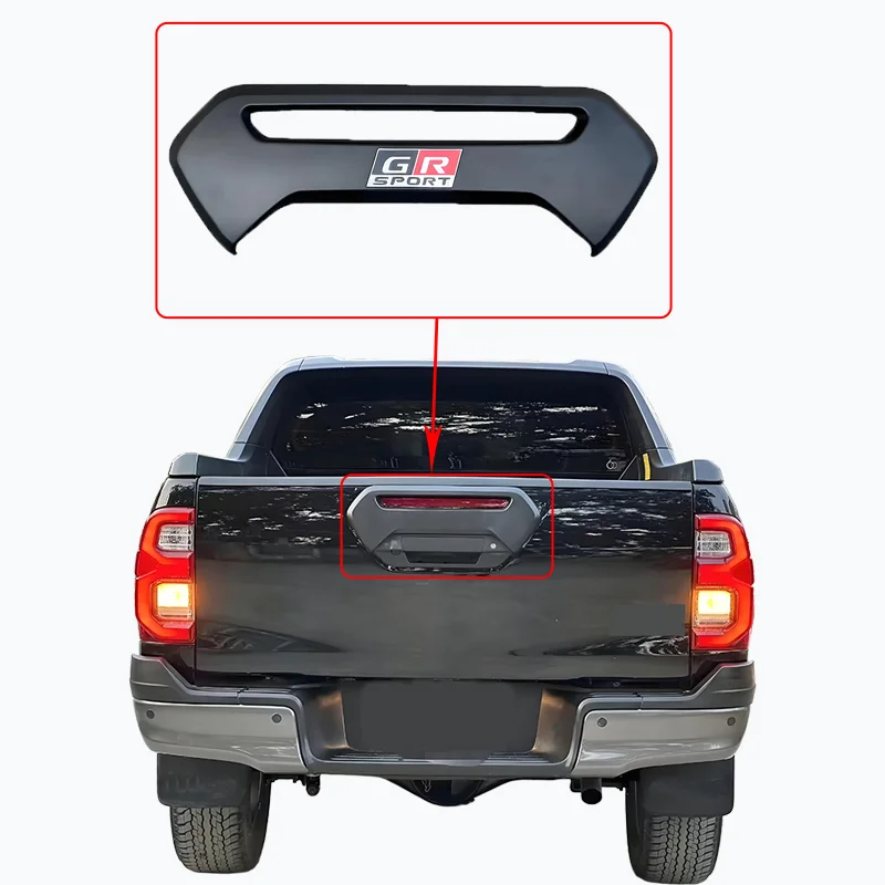 

Крышка чаши ручки двери багажника для Toyota Hilux Revo GR Logo, крышка дверной ручки 2015-20222