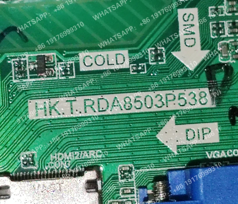 HK.T.RDA8503P538 placa base de TV tres en uno probada bien para HV320WHB-N85 36-40V 600MA