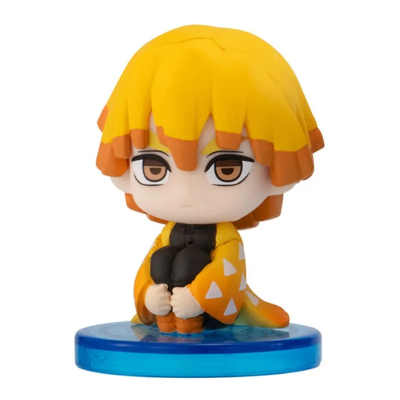 Demon Slayer: Kimetsu no Yaiba overdrijving Shinobu Tomioka Giyuu Anime Figuren Gashapon Q-version Ornament Acchion Figre Model en ys